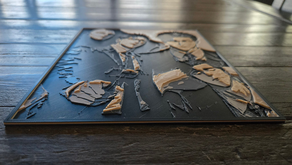 Jujutsu Kaisen Hiromi Higuruma – 3D-Printed HueForge Art