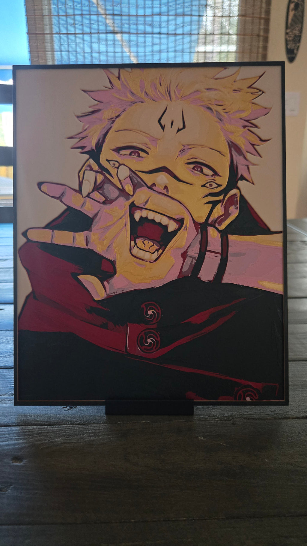 Ryomen Sukuna – Jujutsu Kaisen 3D-Printed HueForge Art