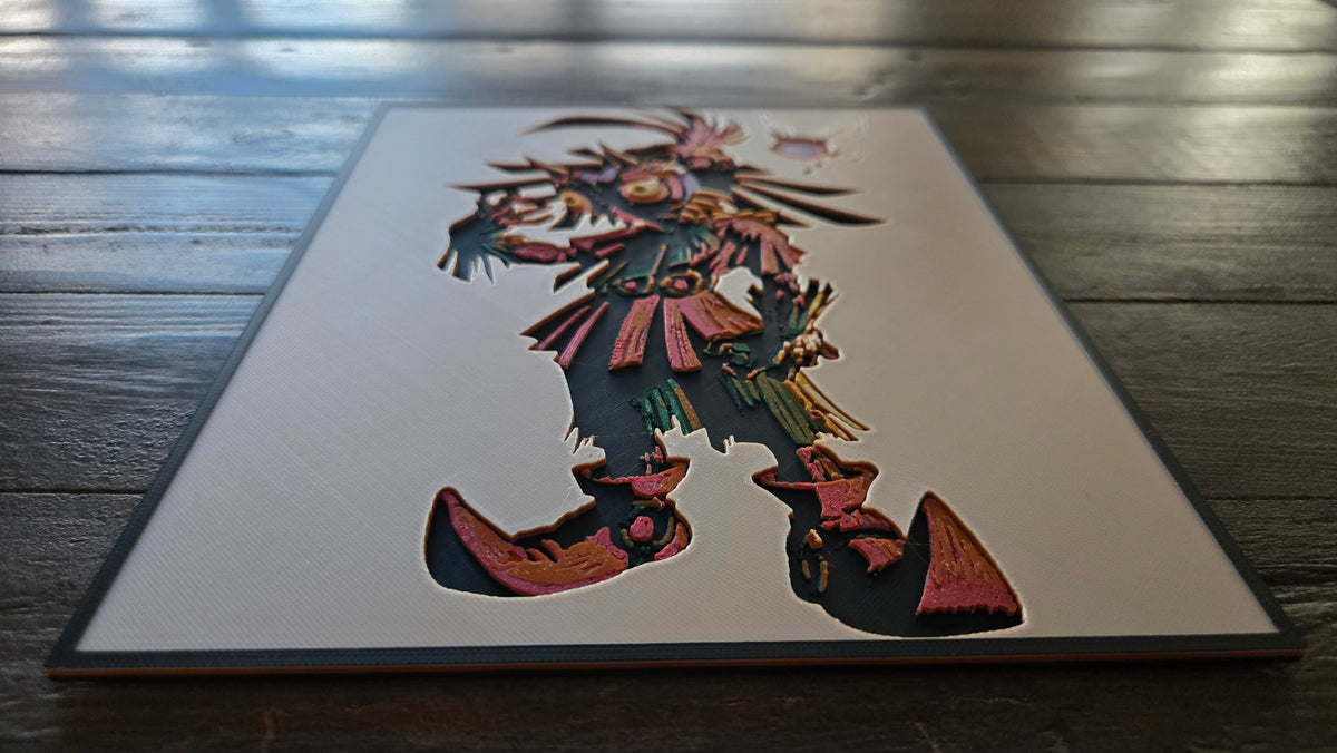 Zelda Skull Kid Majora’s Mask – 3D-Printed HueForge Art