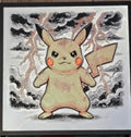Pokémon Pikachu Lightning – UV-Reactive HueForge Art