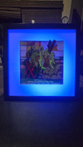 Dragon Ball Z Episode 186: Gohan vs. Cell – Deluxe Framed UV-Reactive HueForge Art