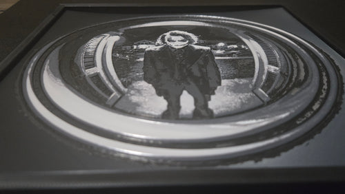 The Dark Knight Joker Peephole – Framed HueForge Art