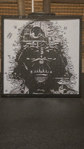 Star Wars Darth Vader Imperial Fleet – Framed 3D-Printed HueForge Art